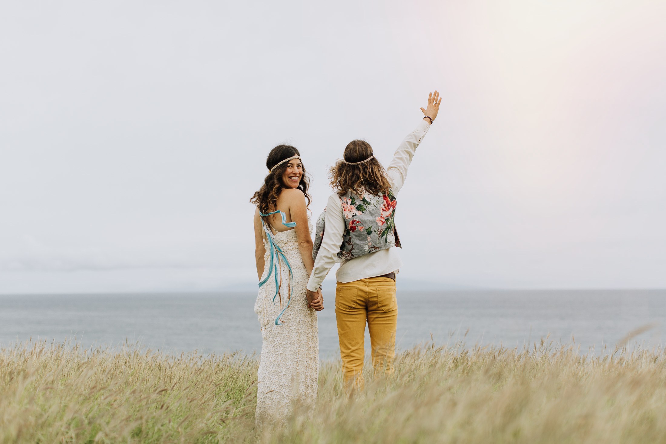 hawaii hippie wedding photography