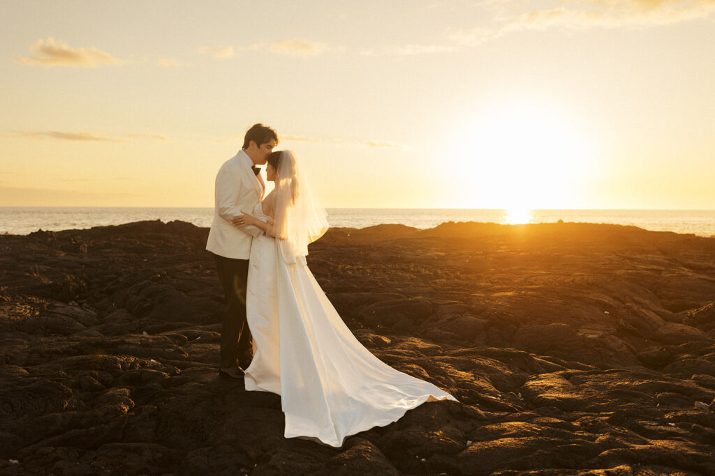 beautiful Kailua-Kona elopement